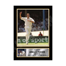 ANGUS FRASER 2 Limited Edition Cricketer Signed Print - Cricket Player
