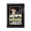 ANGUS FRASER 2 Limited Edition Cricketer Signed Print - Cricket Player