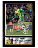 ANTHONY PILKINGTON Limited Edition Football Player Signed Print - Football
