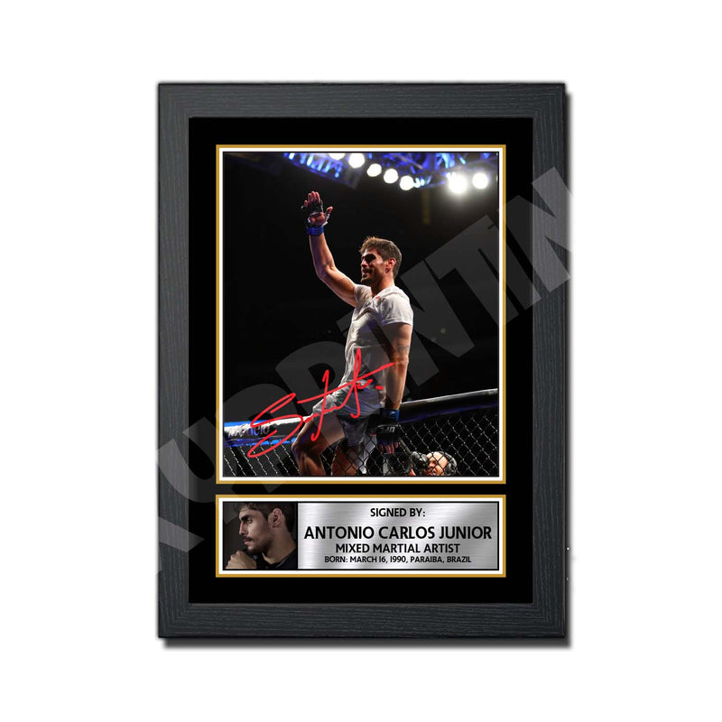 ANTONIO CARLOS JUNIOR Limited Edition MMA Wrestler Signed Print - MMA Wrestling