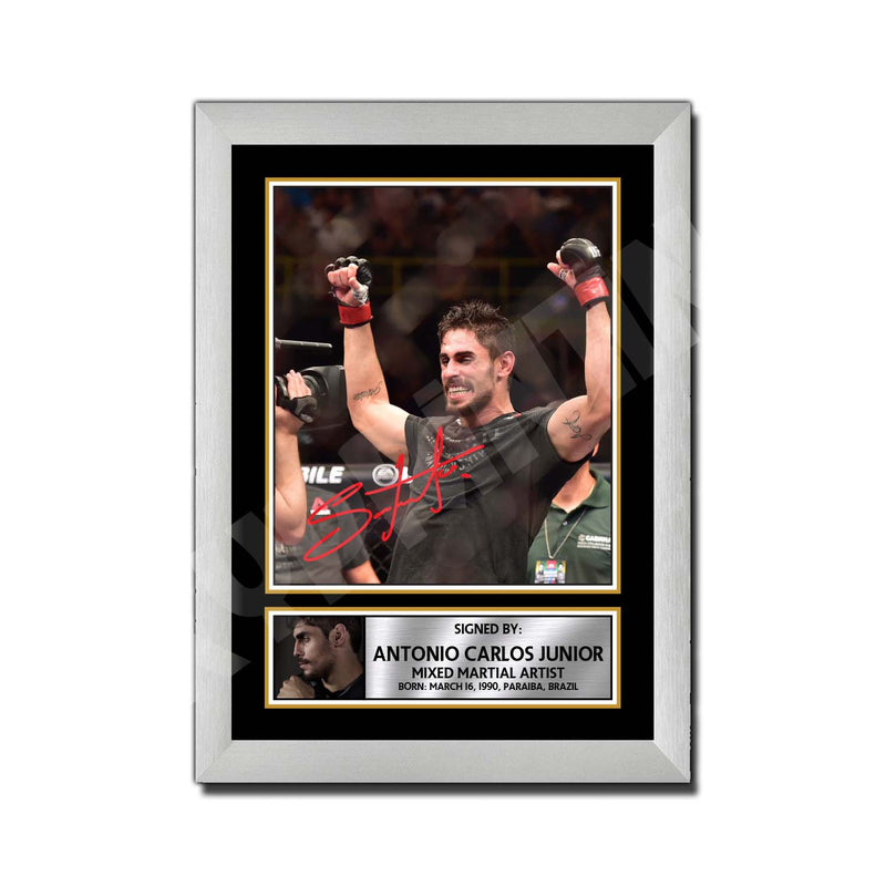 ANTONIO CARLOS JUNIOR 2 Limited Edition MMA Wrestler Signed Print - MMA Wrestling