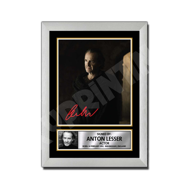 ANTON LESSER Limited Edition Game Of Thrones Signed Print