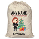 Personalised Superhero Santa Sack Widow XL EXTRA LARGE Custom Name