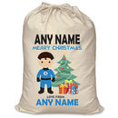 Personalised Superhero Mr Fantastic Inspired Santa Sack