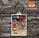 ANTICIPATION Retro NES Game Cover Art Gaming Keyring