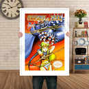 ARKISTAS RING Retro GAME INSPIRED THEME Nintendo NES Gaming A4 A3 A2 Or A1 Poster Art 37