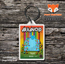 ARKISTAS RING Retro NES Game Cover Art Gaming Keyring