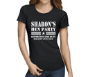 Army Hen White Custom Hen T-Shirt - Any Name - Party Tee
