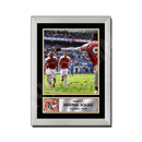 ARSENAL SQUAD 2 Limited Edition Football Player Signed Print - Football