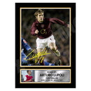 ARTURO LUPOLI Limited Edition Football Player Signed Print - Football