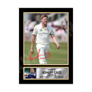 ASHLEY GILES 2 Limited Edition Cricketer Signed Print - Cricket Player