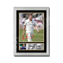 ASHLEY GILES 2 Limited Edition Cricketer Signed Print - Cricket Player
