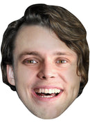 ASHTON IRWIN JB - Music Star Fancy Dress Cardboard Celebrity Party Face Mask