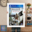 ASSASSINS CREED BLACK FLAG PS4 GAME INSPIRED THEME PS4 GAME INSPIRED THEME Retro Gaming Poster A4 A3 A2 Or A1
