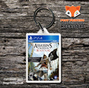 ASSASSINS CREED BLACK FLAG PS4 Game Inspired Retro Gaming Keyring