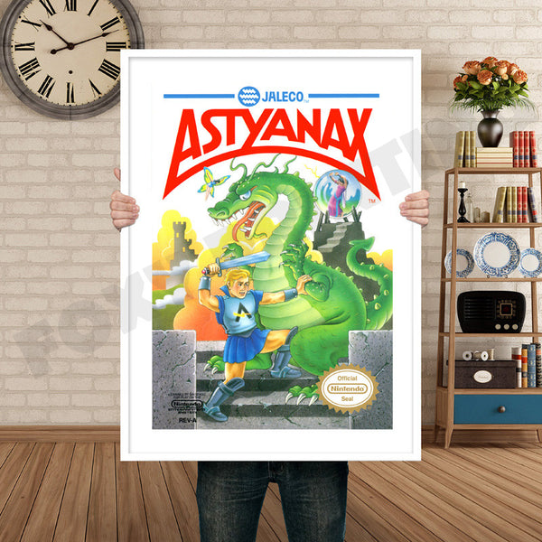 Astyanax Retro Game Inspired Theme Nintendo NES Gaming
