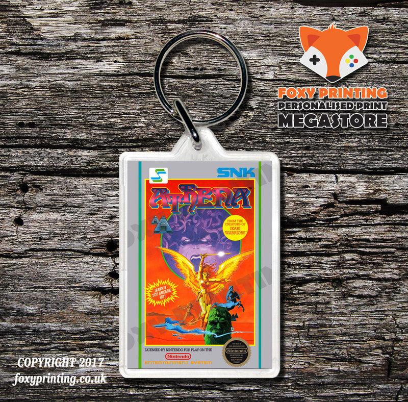 ASTYANAX Retro NES Game Cover Art Gaming Keyring