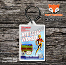 ATHENA Retro NES Game Cover Art Gaming Keyring