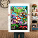 ATTACK OF THE MUTANT PENGUINS JAGUAR CD Retro GAME INSPIRED THEME Nintendo NES Gaming A4 A3 A2 Or A1 Poster Art 43