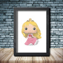 Personalised Aurora Word Art Poster Print - Inspired By Pop Figures