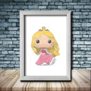 Personalised Aurora Word Art Poster Print - Inspired By Pop Figures