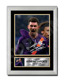 AYMERIC LAPORTE 2 Limited Edition Football Player Signed Print - Football