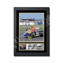 AYRTON SENNA HITCHING 2 Limited Edition Formula 1 Player Signed Print Formula 1
