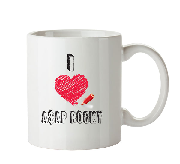 I Love A$AP ROCKY - I Love Celebrity Mug – printed mug product image 1
