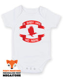 A Baby Has No Name - baby Grow / Short Sleeve Vest (0 - 3 Months)