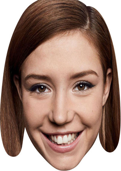Adele Exarchopoulos Face Mask – Fancy Dress Cardboard Costume Mask