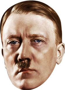 Adolf Hitler Face Mask – Fancy Dress Cardboard Costume Mask – Adolf Hitler Face Mask