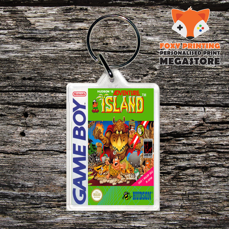Adventure Island Gameboy Gaming Keyring