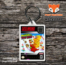 Adventures Of Yogi Bear Game Inspired Retro Gaming Keyring