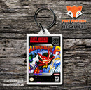 Aero The Acrobat 2 Game Inspired Retro Gaming Keyring