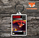 Aero The Acro-Bat Game Inspired Retro Gaming Keyring