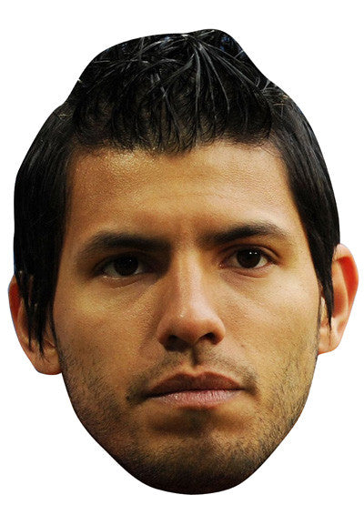 Aguero Argentina FOOTBALL 2018 Celebrity Face Mask Fancy Dress Cardboard Costume Mask