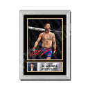 Al Iaquinta 2 Limited Edition MMA Wrestler Signed Print - MMA Wrestling