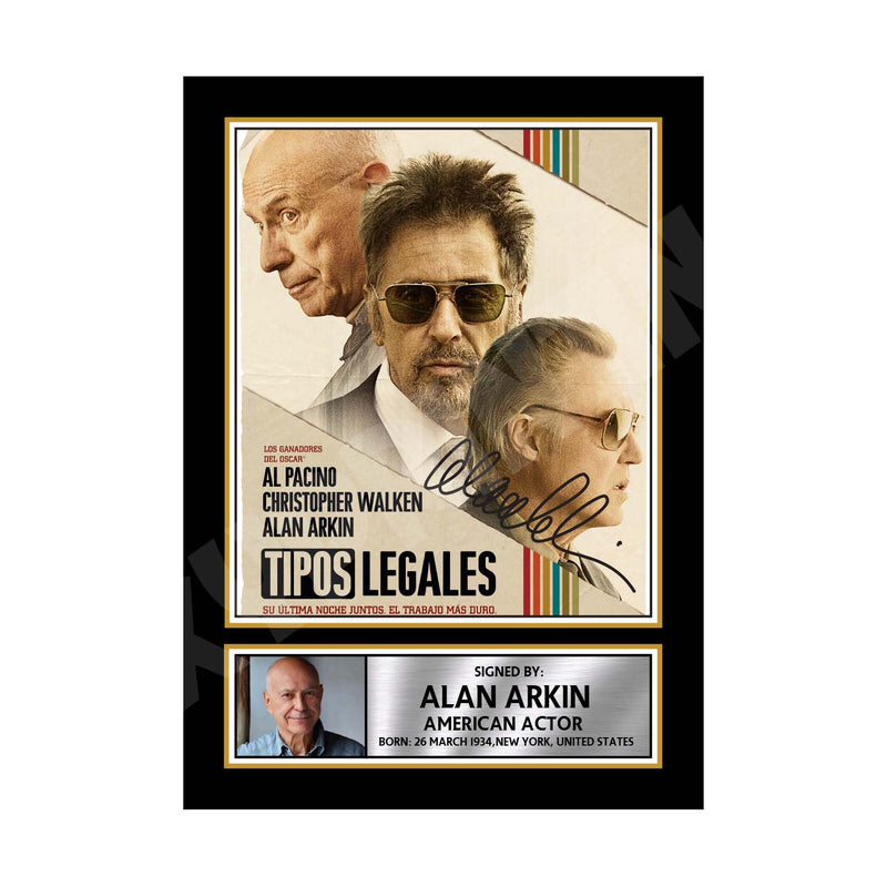Alan Arkin 1 Limited Edition Movie Signed Print