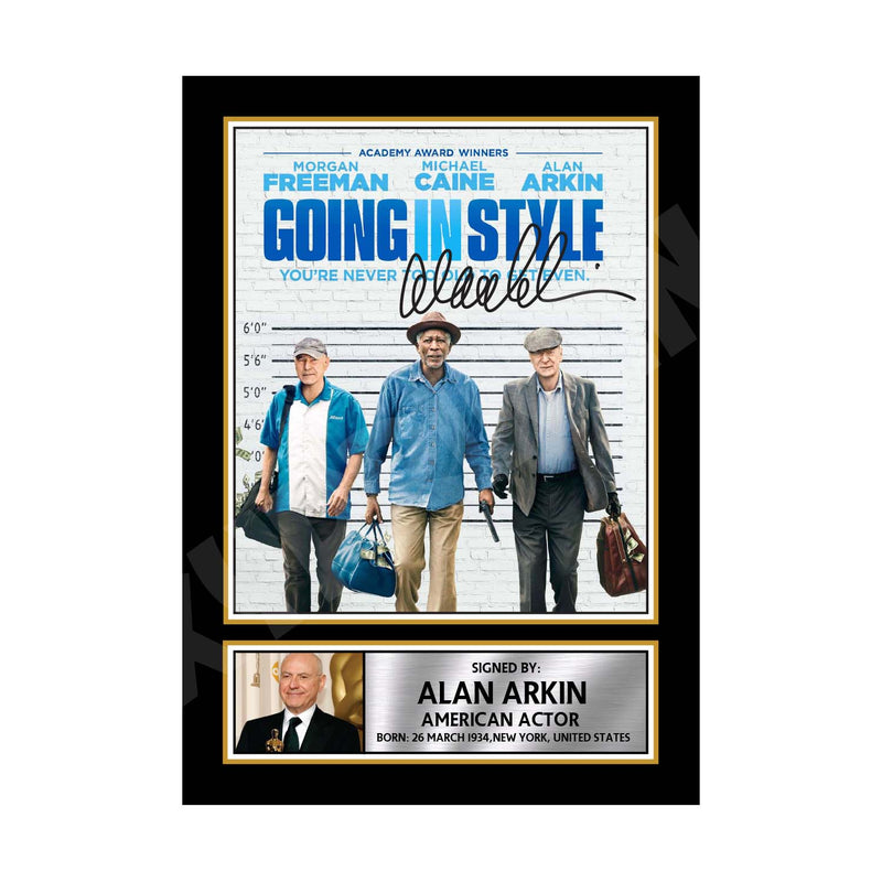 Alan Arkin 2 Limited Edition Movie Signed Print