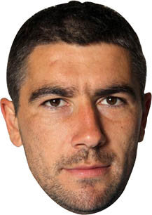 Aleksandar Kolarov Face Mask – Fancy Dress Cardboard Costume Mask