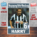 Alessandro Del Piero Theme Inspired Kids Inspired Adult Personalised Sports Birthday Card (SA)