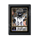 Alex Collins 1 Limited Edition Football Signed Print - American Footballer