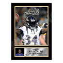 Alex Collins 1 Limited Edition Football Signed Print - American Footballer