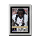 Alex Collins 2 Limited Edition Football Signed Print - American Footballer