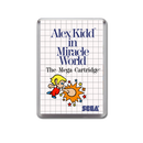 Alex Kidd Miracle World Sega Master System Game Inspired Fridge Magnet
