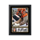 Alex Redmond Limited Edition Football Signed Print - American Footballer