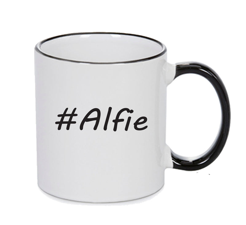 Personalised Your CUSTOM Name Alfie Printed Mug
