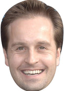 Alfie Bow 2017 Celebrity Face Mask Fancy Dress Cardboard Costume Mask