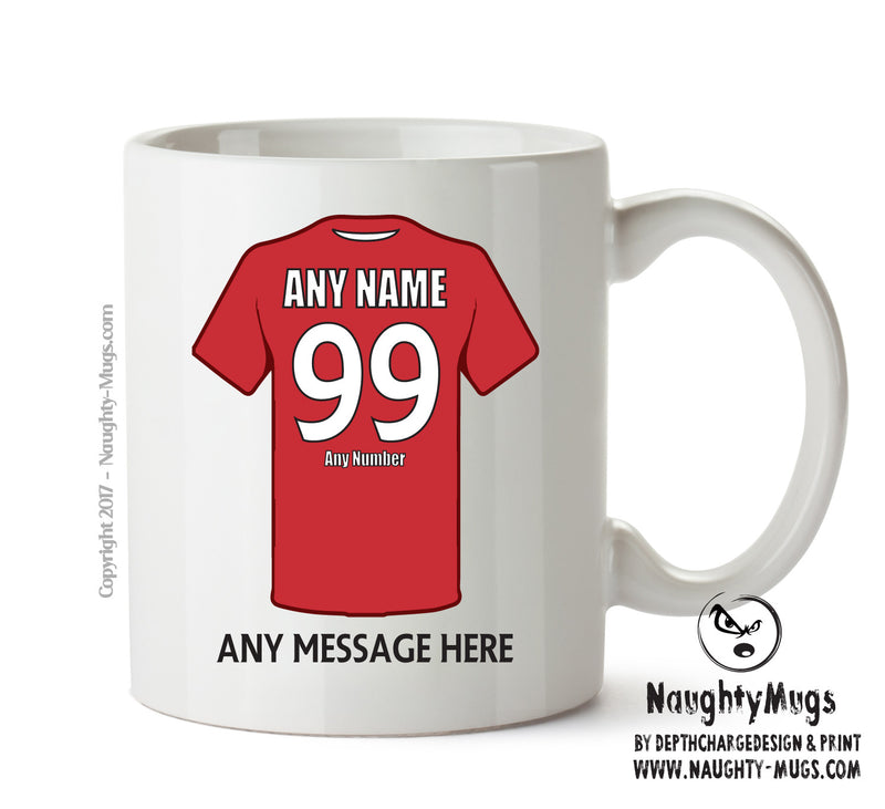 Alfreton Town INSPIRED Football Team Mug Personalised Mug