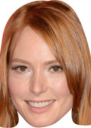 Alicia Witt MH 2017 Celebrity Face Mask Fancy Dress Cardboard Costume Mask